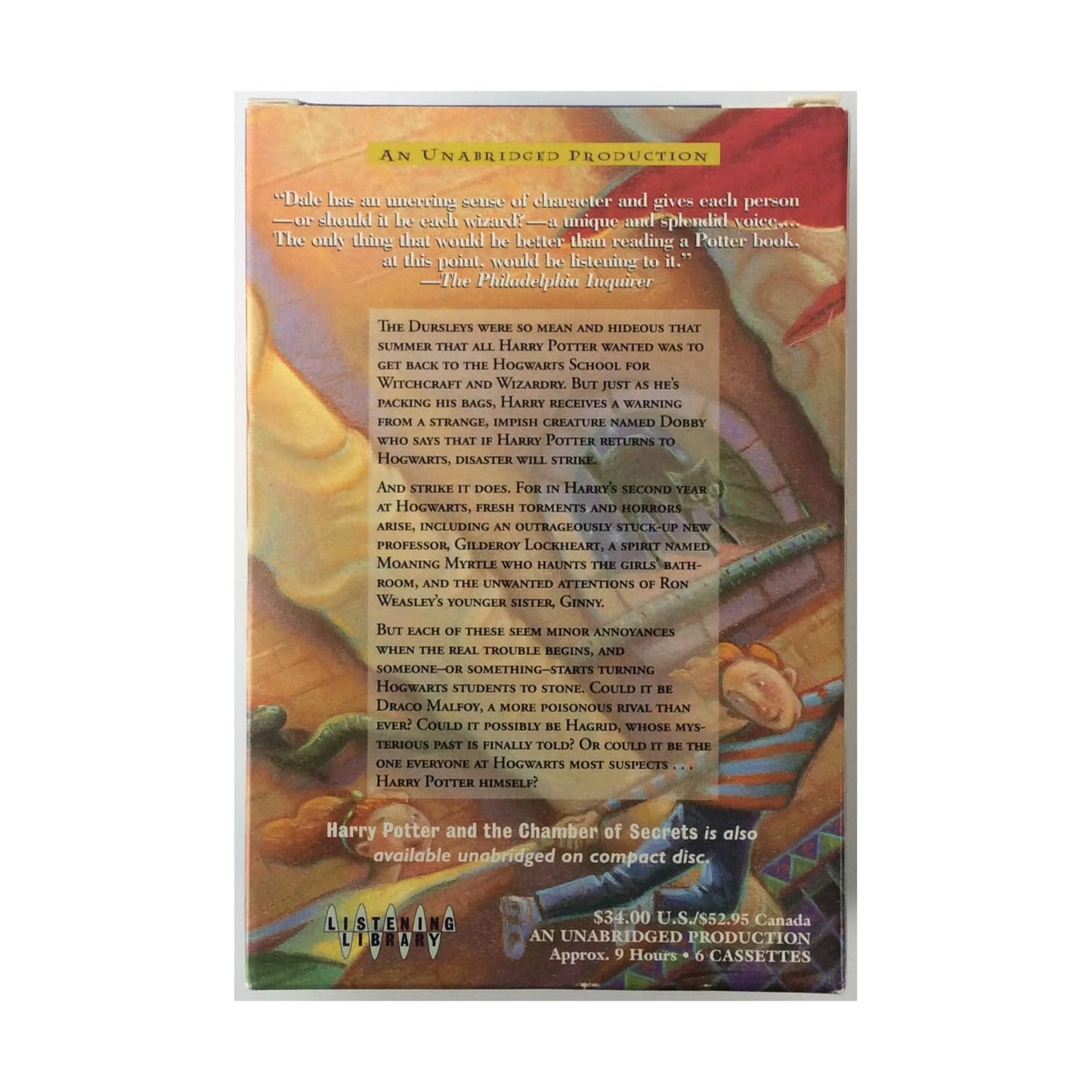 Harry Potter and the Chamber of Secrets (Book 2)