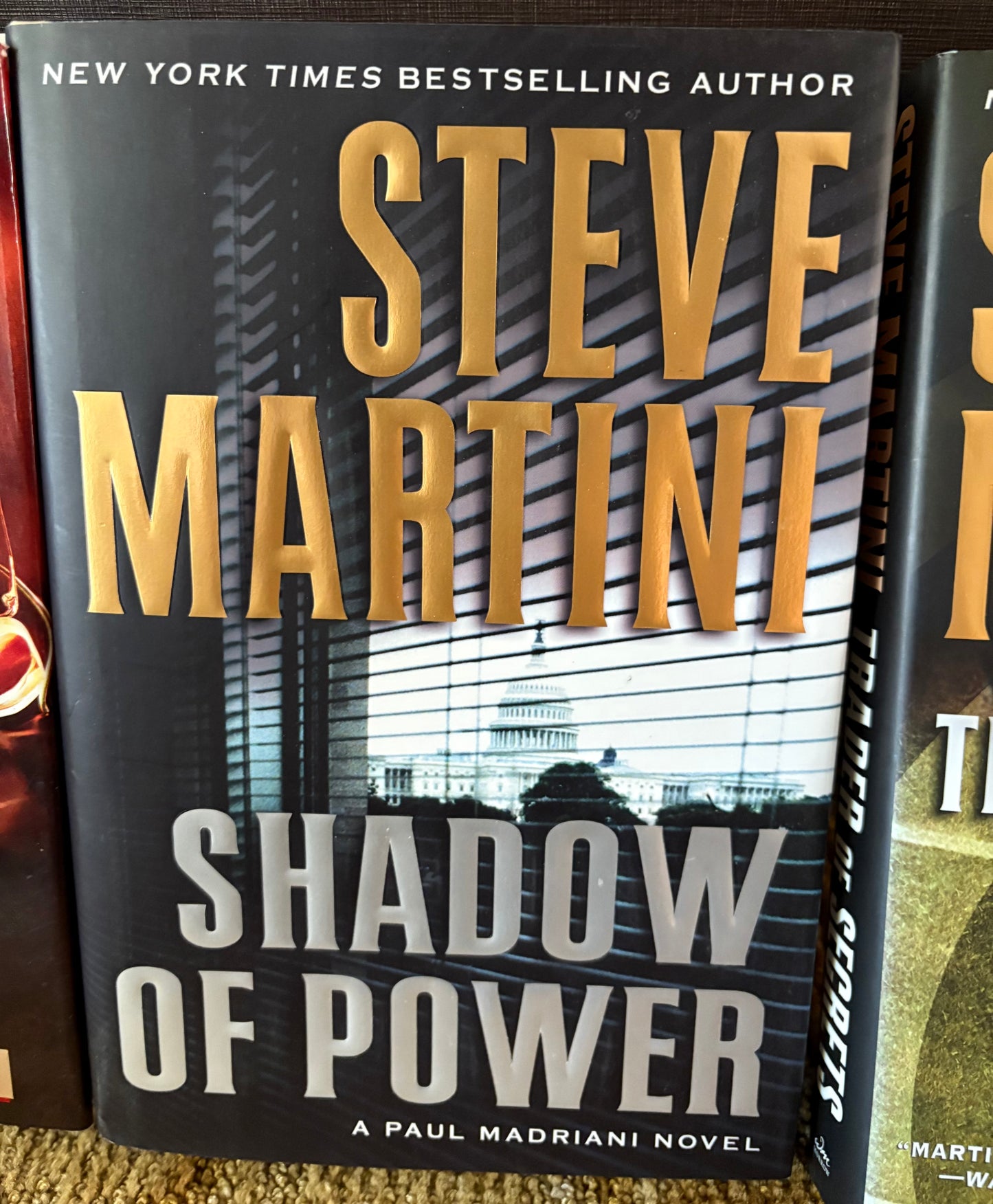 Steve Martini Book Lot 3 Thrillers Hardcover