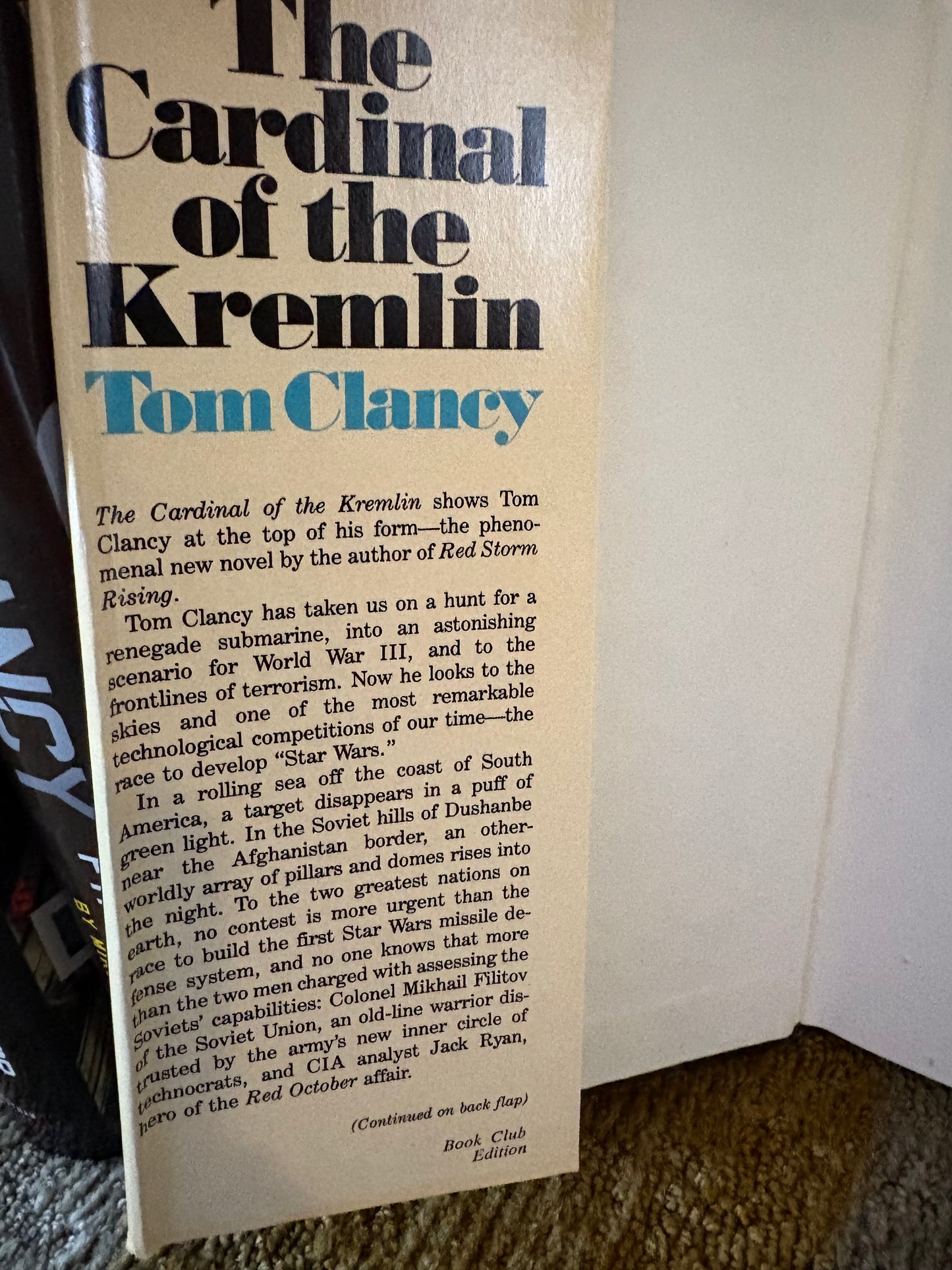 Tom Clancy Book Lot Of 10 Hardcover Preowned Thriller Suspense