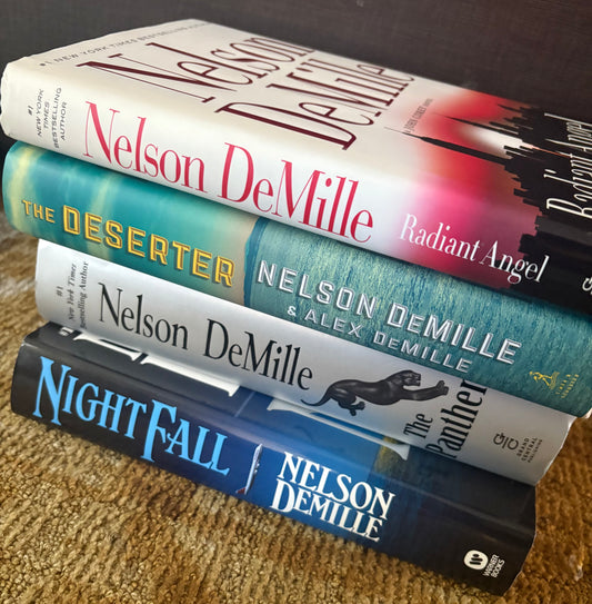 Nelson DeMille Lot of 4 Hardcover Books w/Dustcovers Suspense Crime Thriller