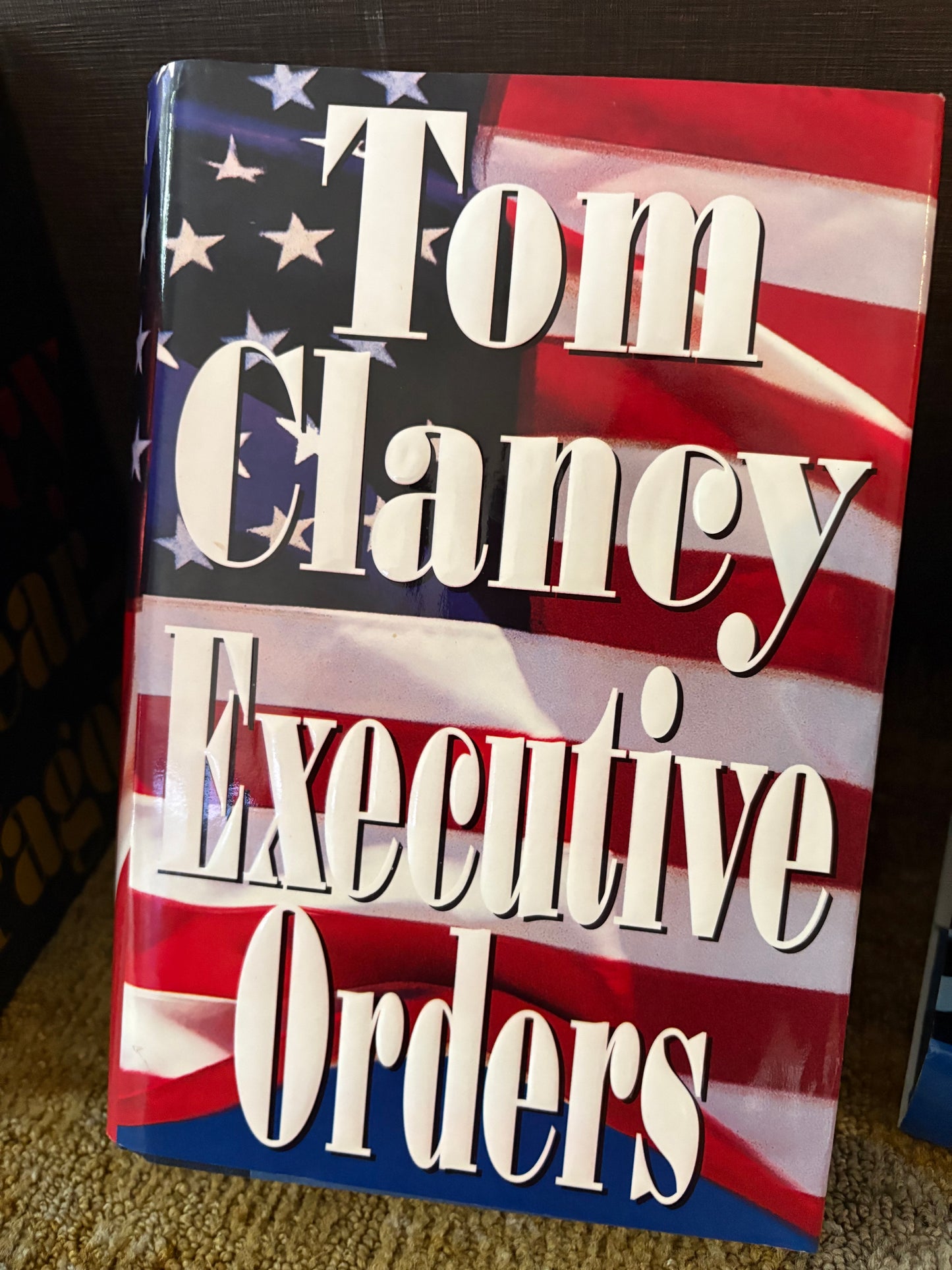Tom Clancy Book Lot Of 10 Hardcover Preowned Thriller Suspense