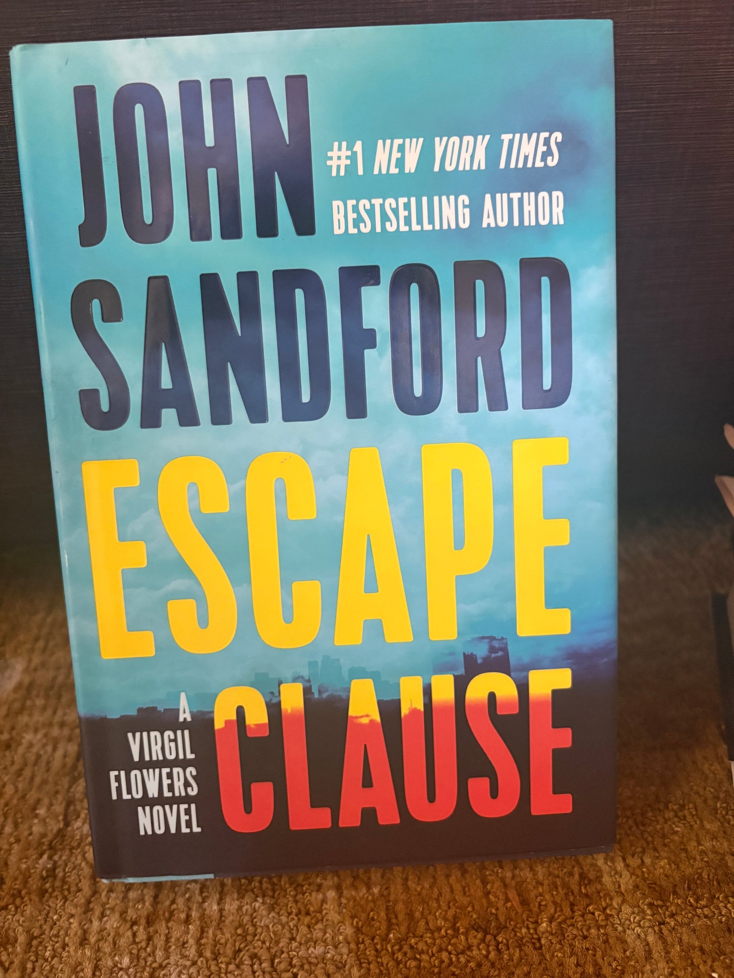 John Sandford Book Lot Of 9 Hardcover Thriller Suspense Crime