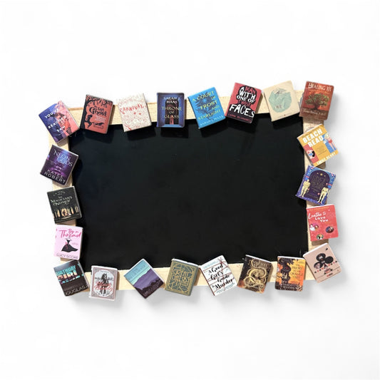 Mini Books Tabletop Chalkboard