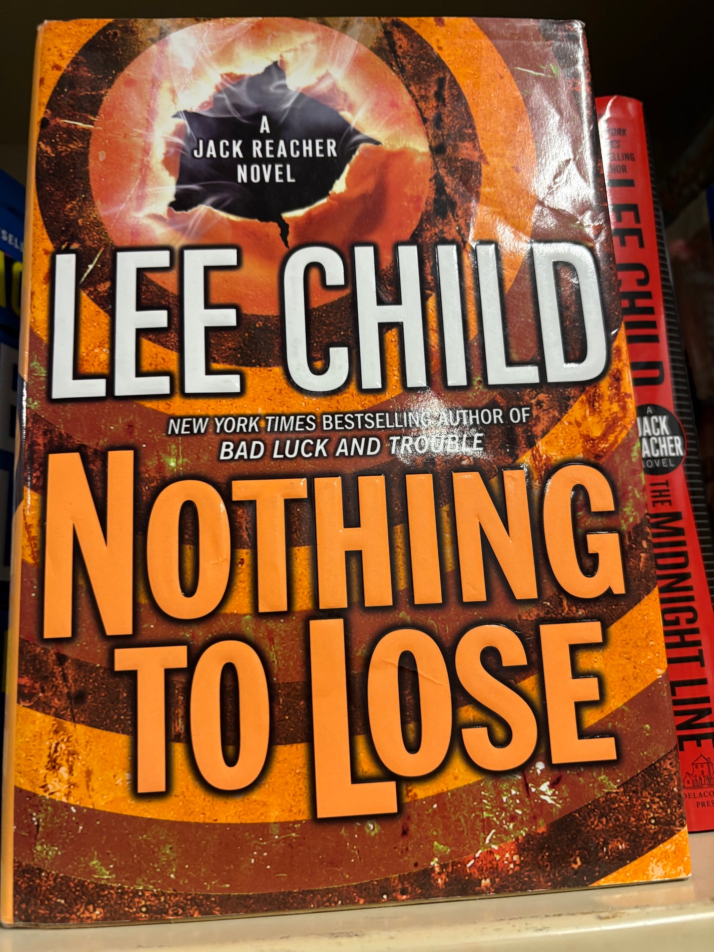 Lee Child Jack Reacher Series Lot Of 7 Hardcover Books -All First Edition