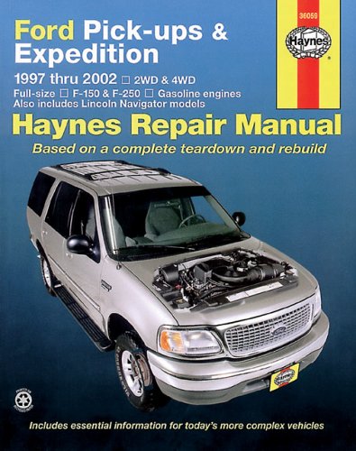 Ford Pickups & Expeditions 1997-2002 (HAYNE'S AUTOMOTIVE REPAIR MANUAL)