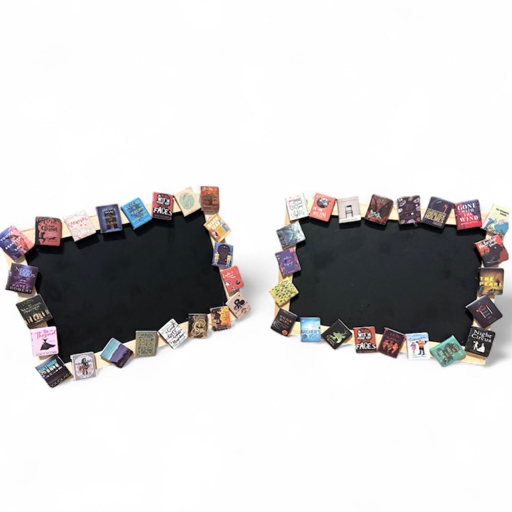 Mini Books Tabletop Chalkboard