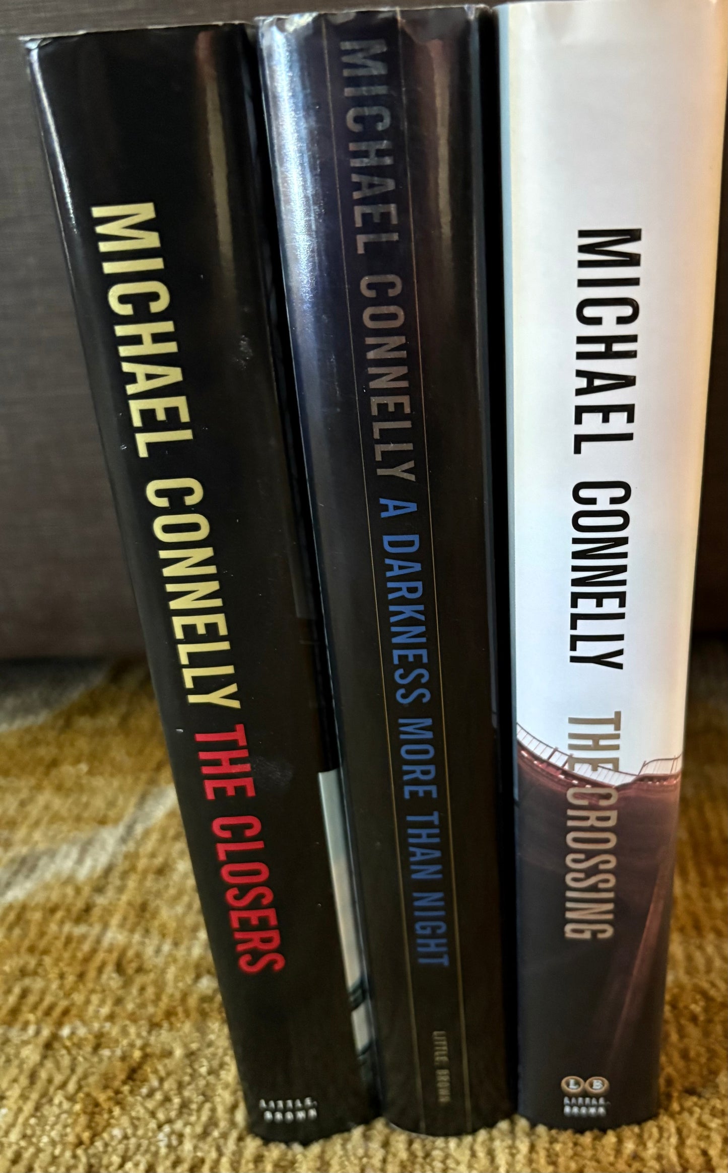Michael Connelly Book Lot Of 3 Hardcover Thriller Crime