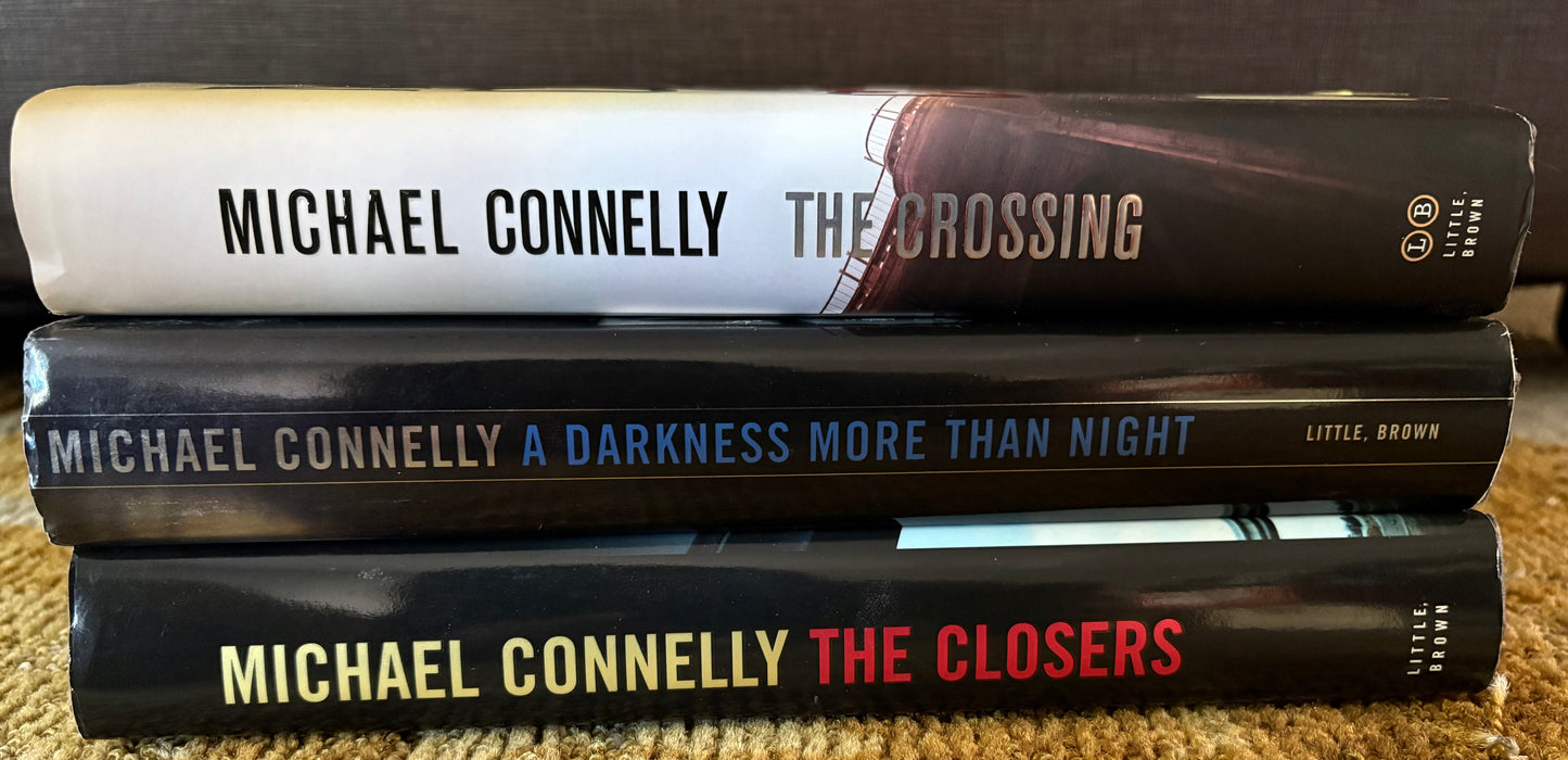 Michael Connelly Book Lot Of 3 Hardcover Thriller Crime