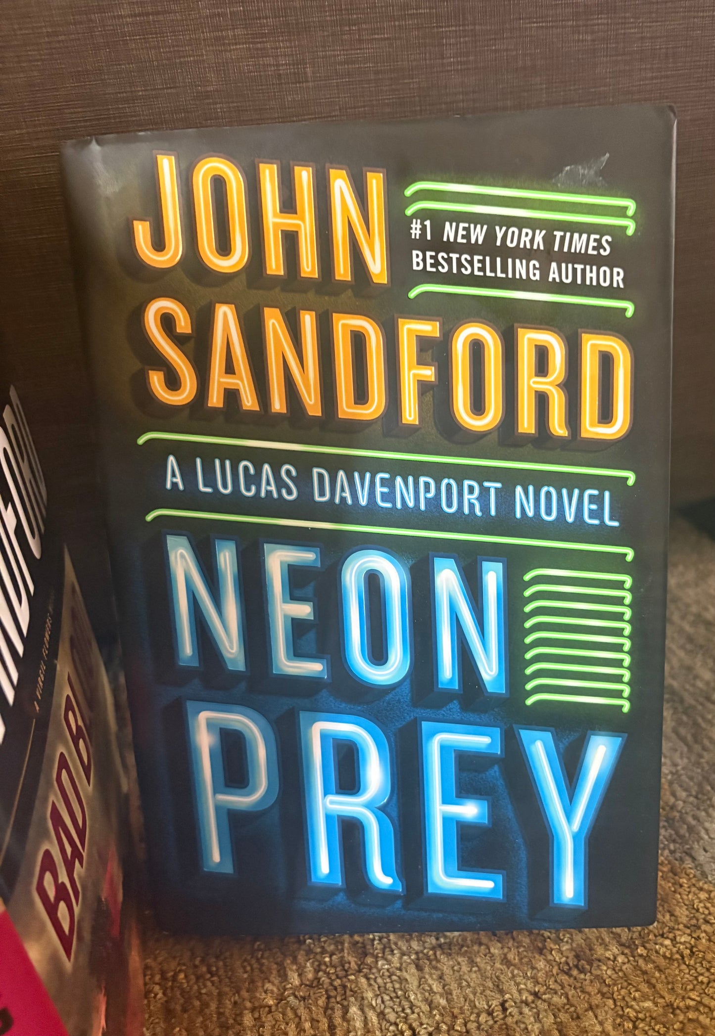 John Sandford Book Lot Of 9 Hardcover Thriller Suspense Crime