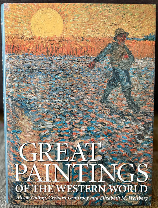 Great Paintings of the Western World By Alison Gallup COFFEE TABLE BOOK 1997