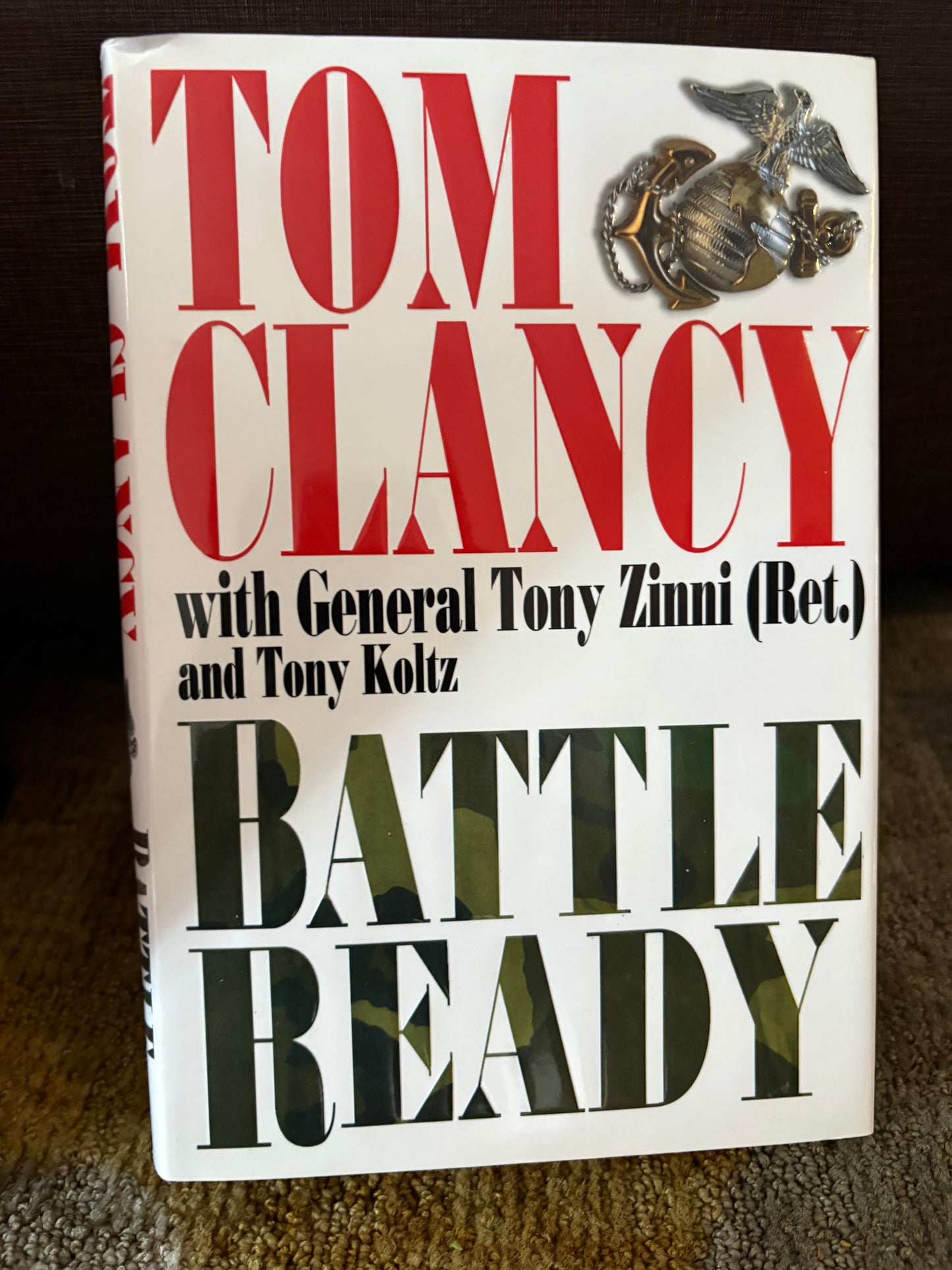 Tom Clancy Book Lot Of 10 Hardcover Preowned Thriller Suspense