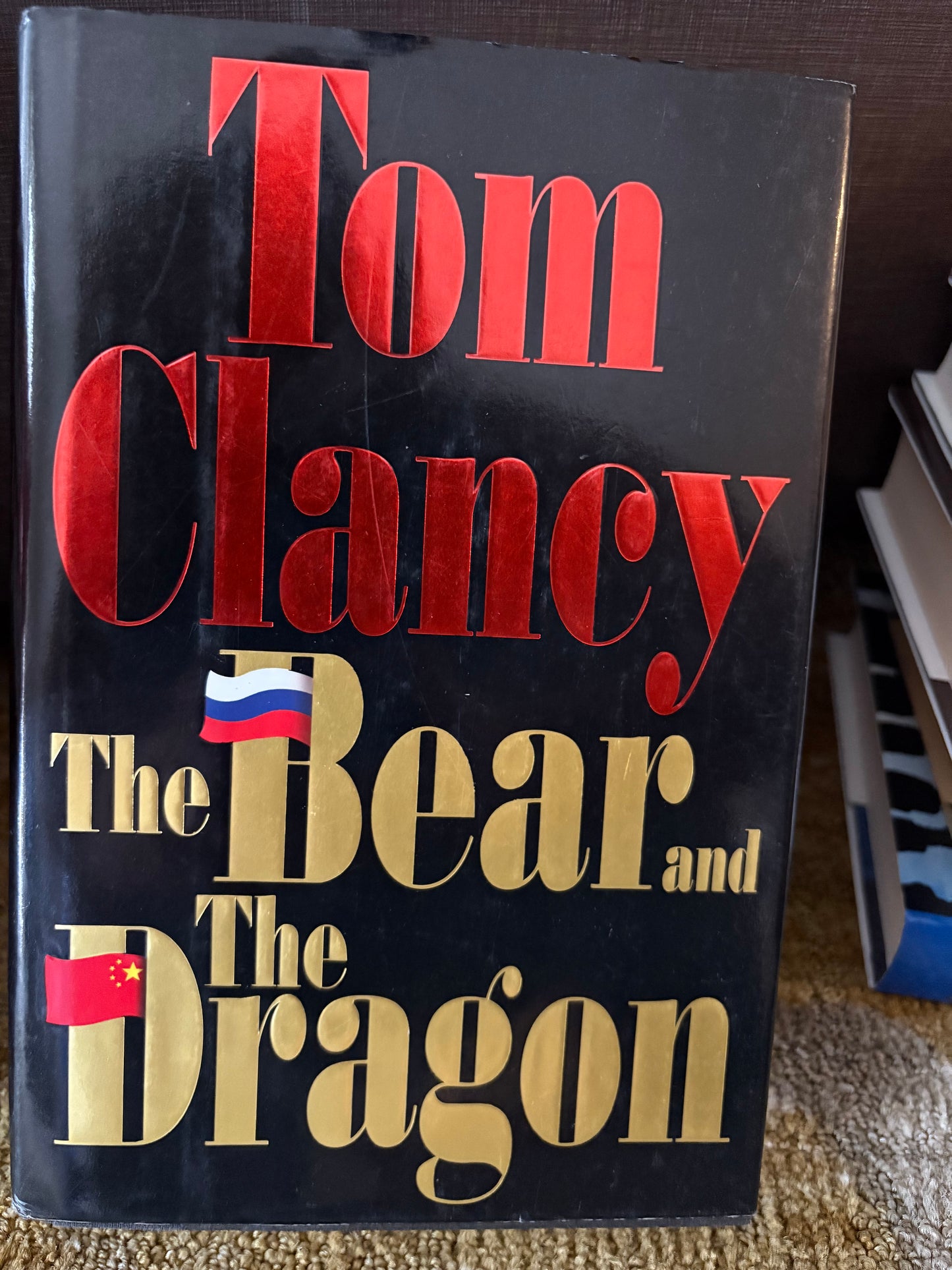 Tom Clancy Book Lot Of 10 Hardcover Preowned Thriller Suspense