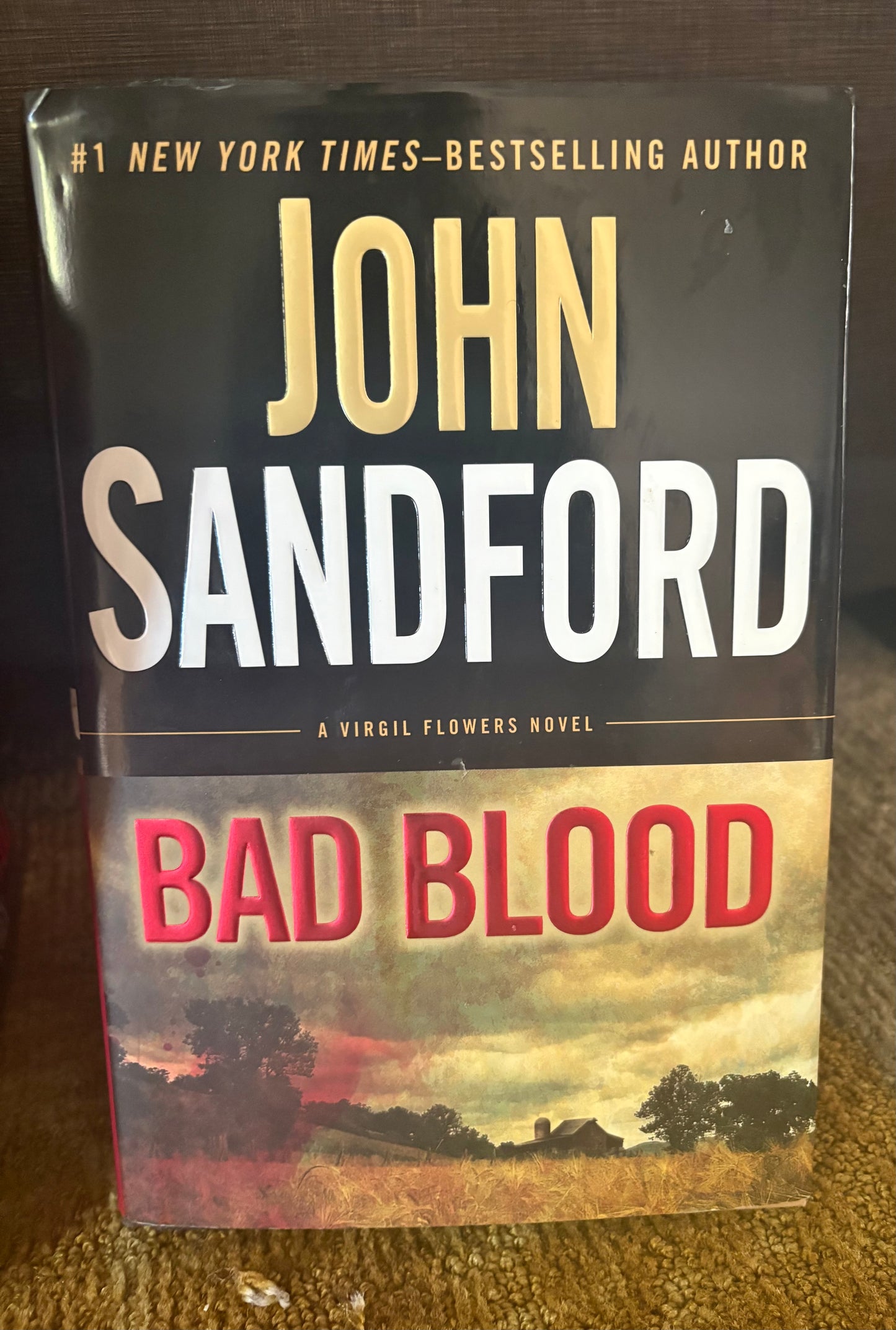 John Sandford Book Lot Of 9 Hardcover Thriller Suspense Crime