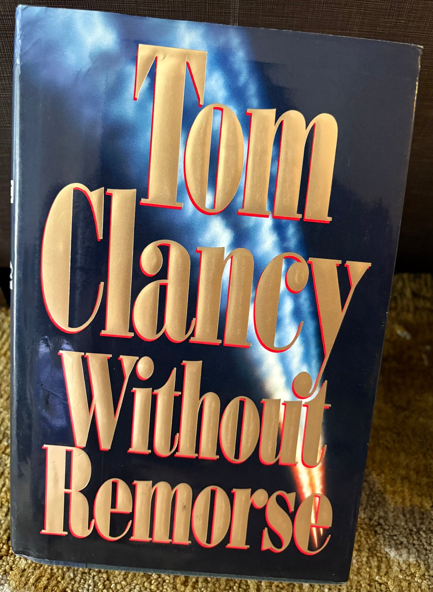 Tom Clancy Book Lot Of 10 Hardcover Preowned Thriller Suspense